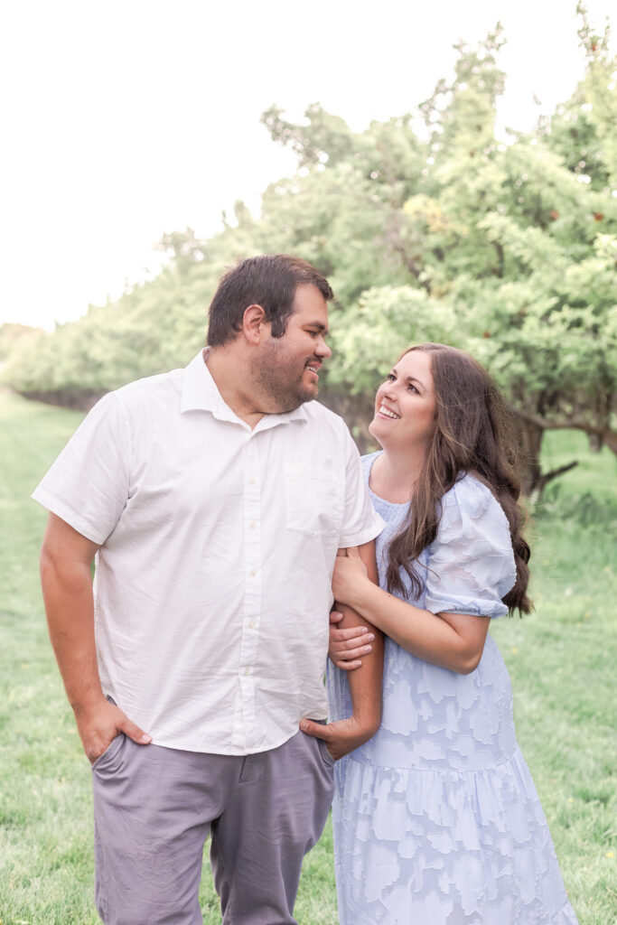 Emotional Family Portraits in Utah Orchard